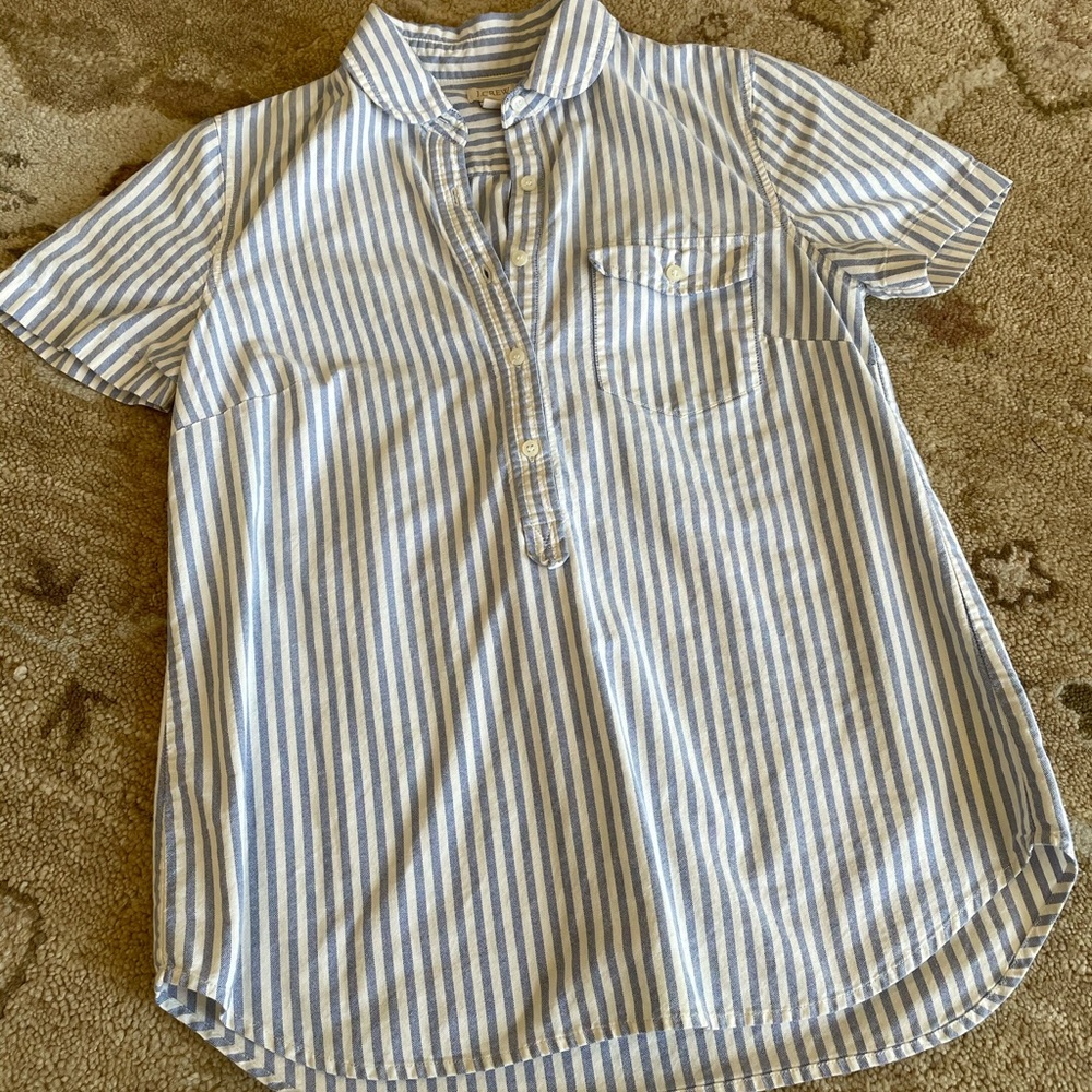 ❤️SOLD❤️Jcrew Striped Summer Work Top